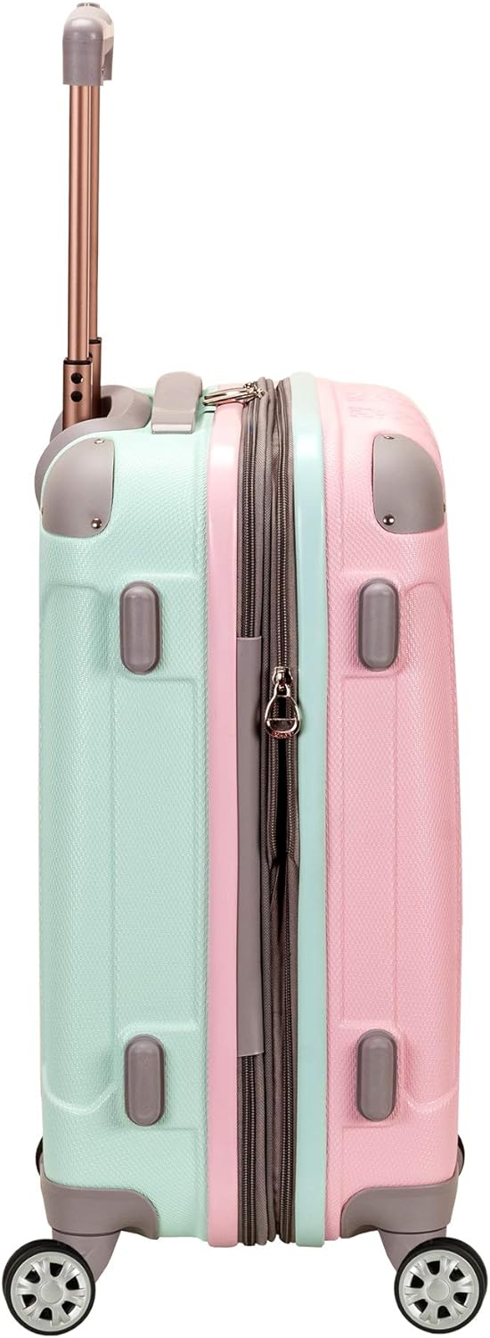 Ultra-Light Expandable Hard Shell Carry-On Suitcase with Dual Spinner Wheels – Lightweight Cabin Luggage for Air Travel and Short Trips