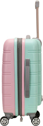 Ultra-Light Expandable Hard Shell Carry-On Suitcase with Dual Spinner Wheels – Lightweight Cabin Luggage for Air Travel and Short Trips