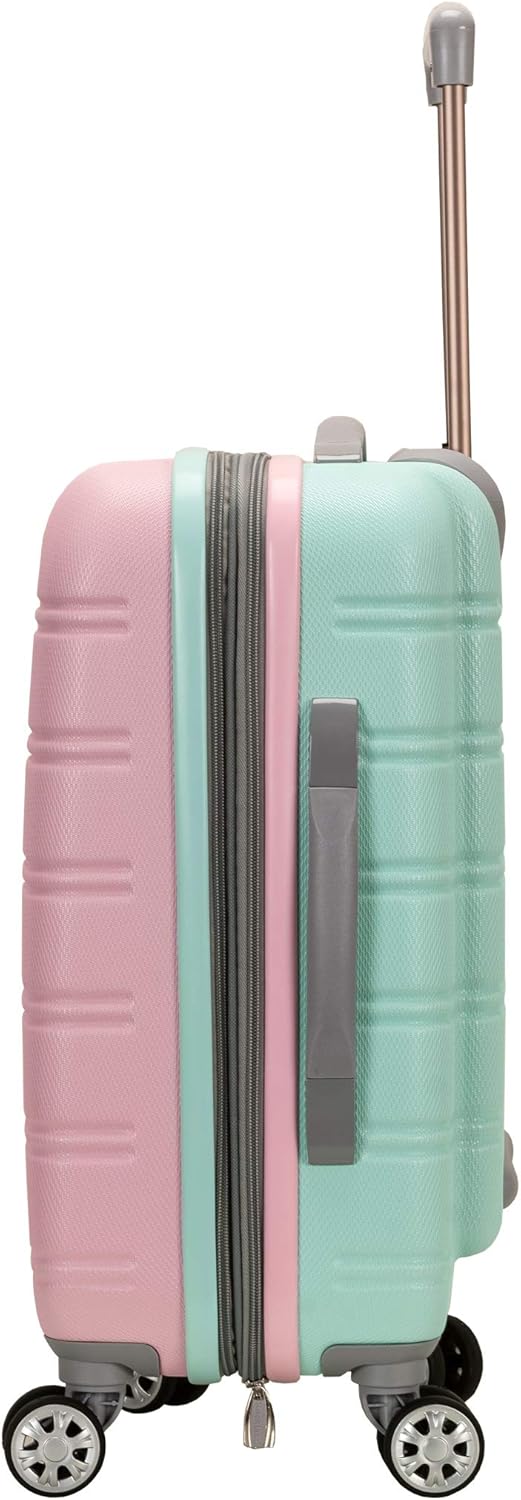 Ultra-Light Expandable Hard Shell Carry-On Suitcase with Dual Spinner Wheels – Lightweight Cabin Luggage for Air Travel and Short Trips