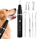 Ultrasonic Pet Tooth Cleaner for Home Use – Gentle Plaque Removal Tool for Dogs and Cats Oral Care