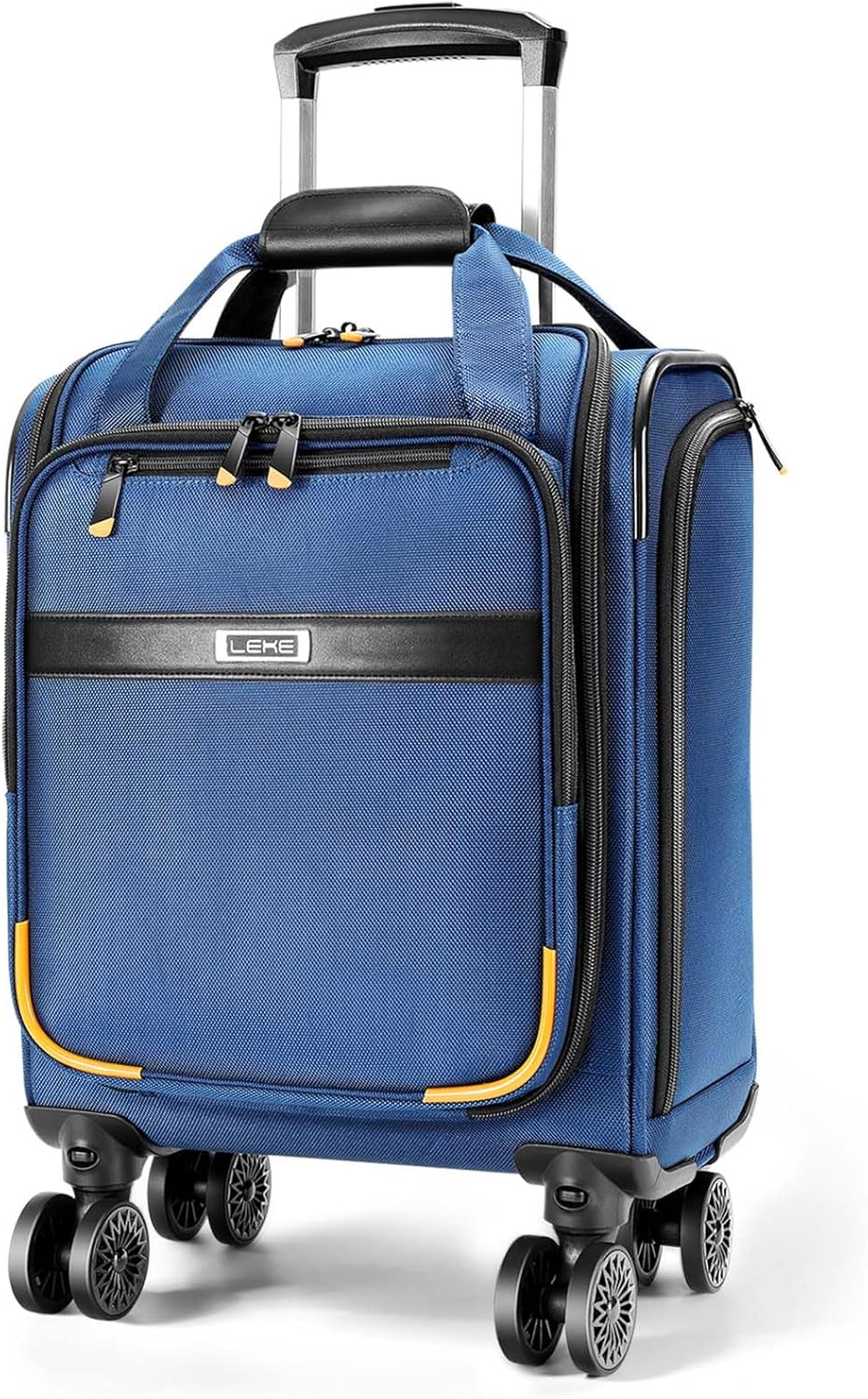 Cabin Trolley Suitcase with Spinner Wheels and Laptop Compartment – Airline-Approved Carry-On Luggage for Business and Travel