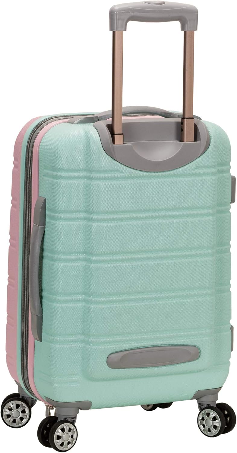 Ultra-Light Expandable Hard Shell Carry-On Suitcase with Dual Spinner Wheels – Lightweight Cabin Luggage for Air Travel and Short Trips