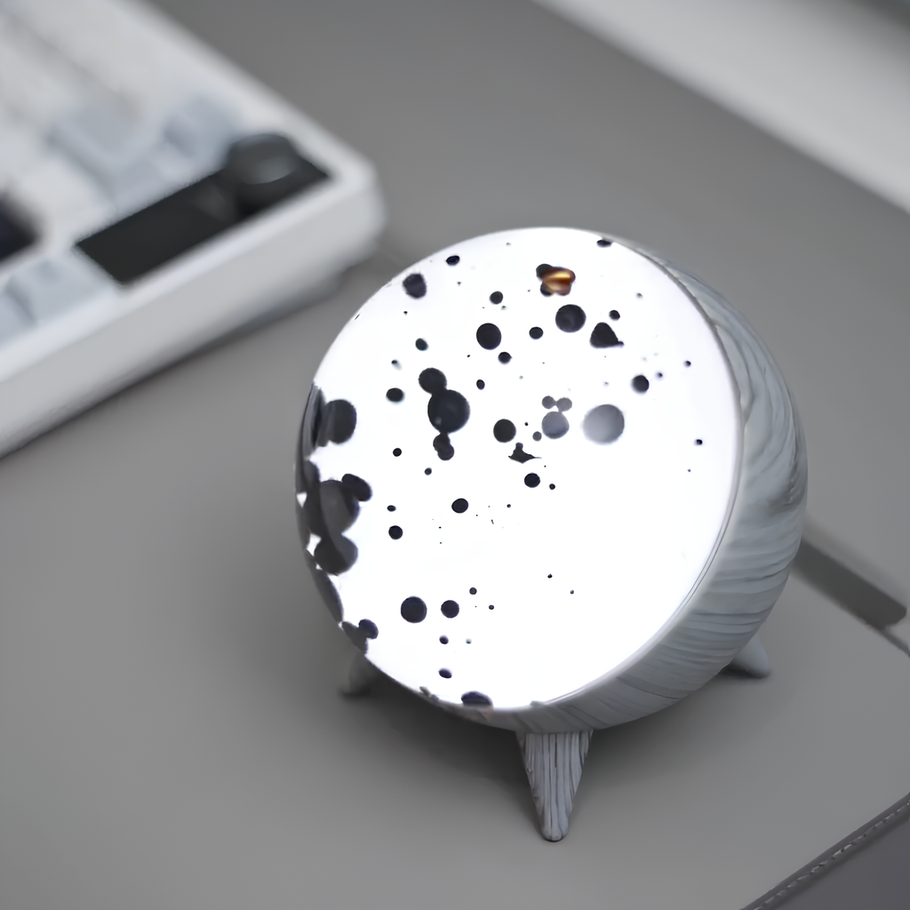 Music-Reactive Ferrofluid Display for Desk Decor – Magnetic Liquid Visualizer for Ambient Lighting and Creative Spaces