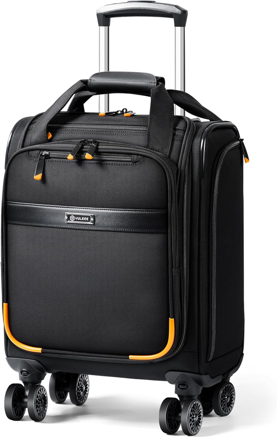 Cabin Trolley Suitcase with Spinner Wheels and Laptop Compartment – Airline-Approved Carry-On Luggage for Business and Travel