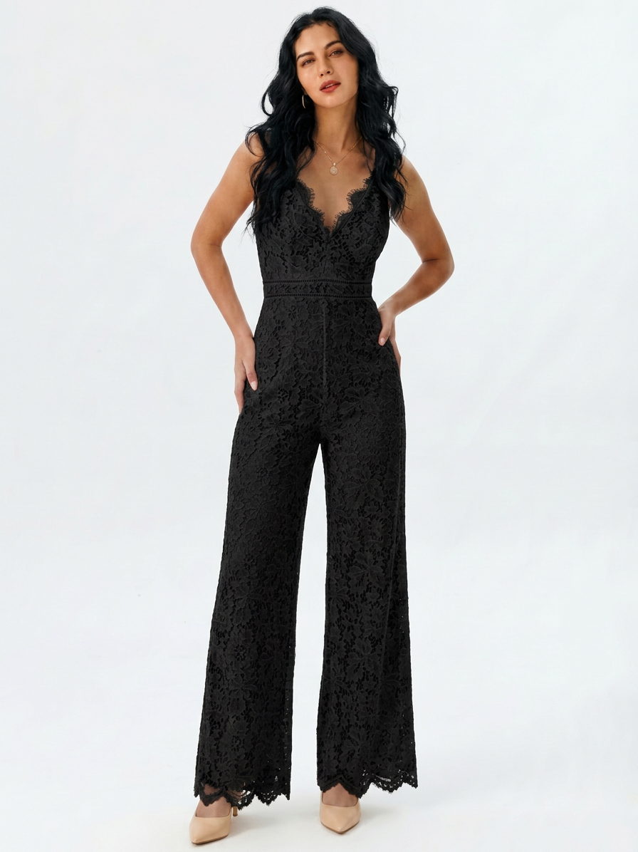 Celestial Lace Jumpsuit