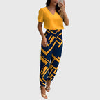 Jennifer | Chic Blouse and Trousers Ensemble