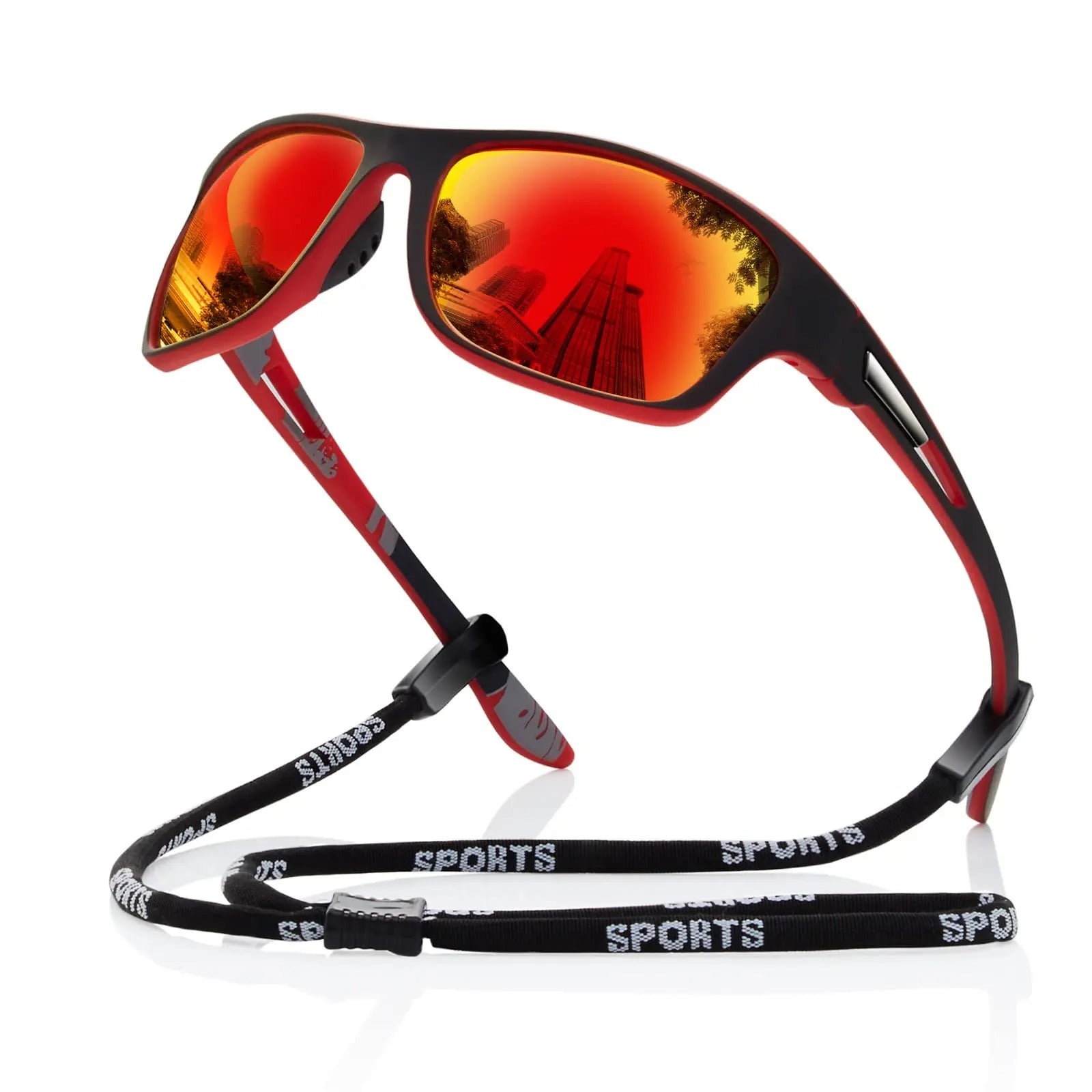 Lightweight and Stylish UV400 Polarized Outdoor Sports Sunglasses for Maximum Eye Comfort