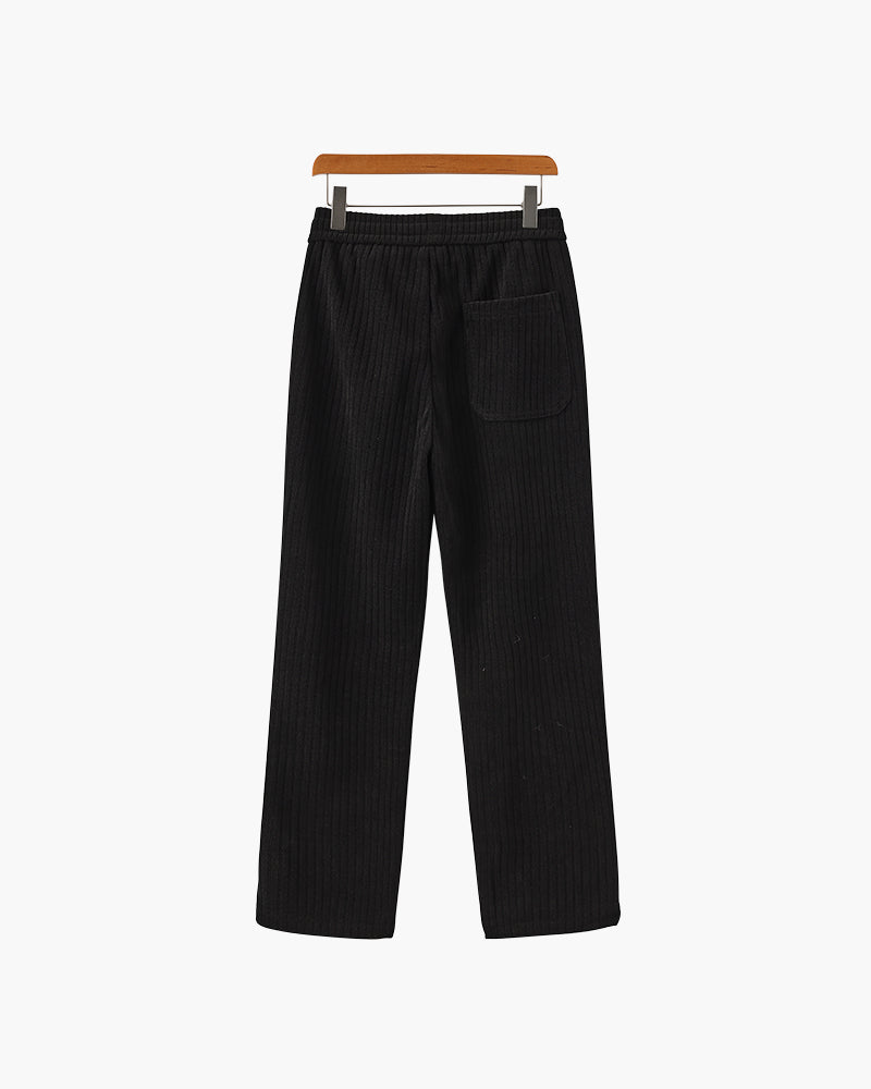 Velvet Trousers in Roman Style