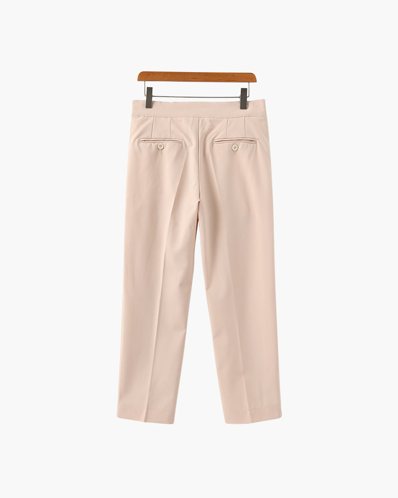 High-Waisted Parisian Trousers