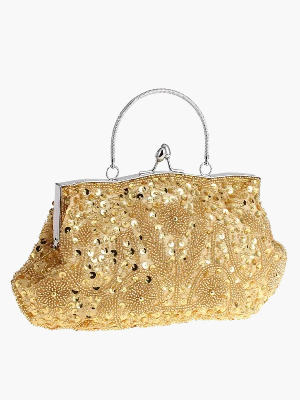 Embroidered Handbag with Vintage Charm – Elegant Shoulder Bag for Everyday Wear, Work and Casual Outfits