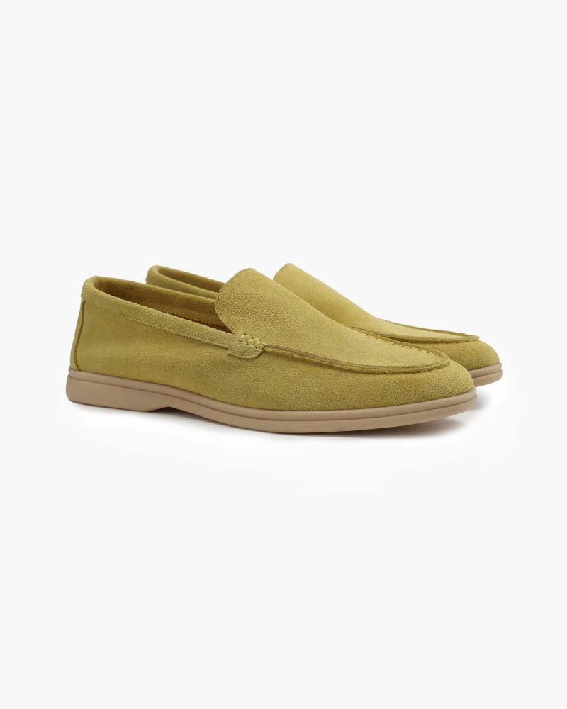 Luxury Suede Loafers with Classic Elegance