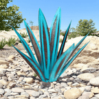 Waterproof Agave Garden Lamp – Handmade Outdoor Decorative Light with Solar Panel | Artistic Weather-Resistant Yard & Patio Illumination