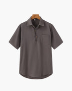 Casablanca Linen Polo Shirt
