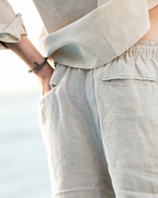 Casablanca - Luxe Linen Shorts