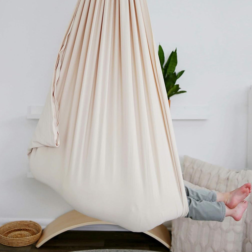 Therapy Sensory Swing for Children – Calming Cocoon-Style Hanging Chair | Indoor Compression Swing for Focus, Relaxation & Sensory Support