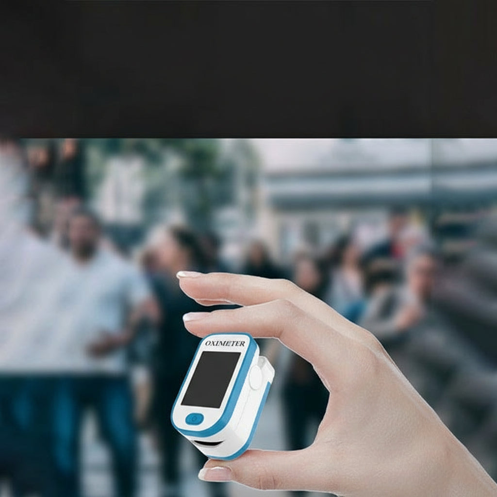 Portable Wellness Monitor – Quick Insight into Daily Oxygen Levels & Heart Activity
