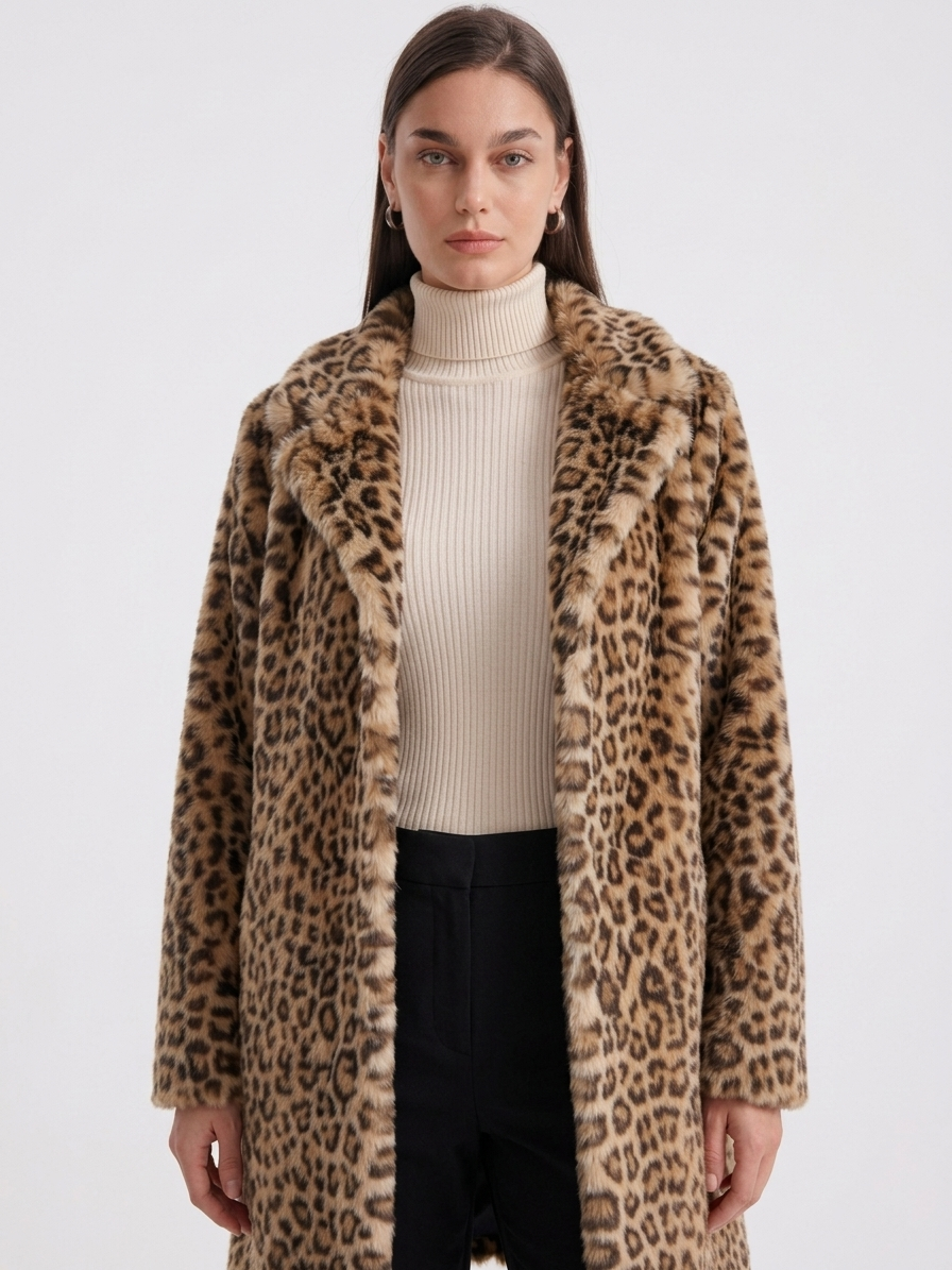 Leopard Print Aria Coat