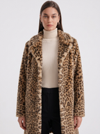 Leopard Print Aria Coat