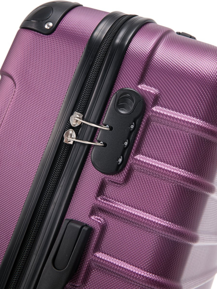 2-Piece Hard Shell Luggage Set for Travel – Lightweight Durable Suitcases with Spinner Wheels for Business and Holidays