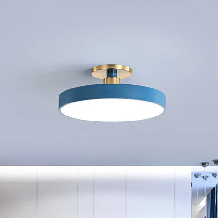 Scandinavian LED Ceiling Light for Modern Interiors – Minimalist Home Lighting for Living Room, Bedroom and Hallway