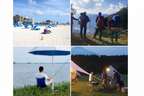 Compact Folding Moon Chair for Outdoor Adventures – Portable Camping Chair for Travel, Festivals and Relaxing Outdoors