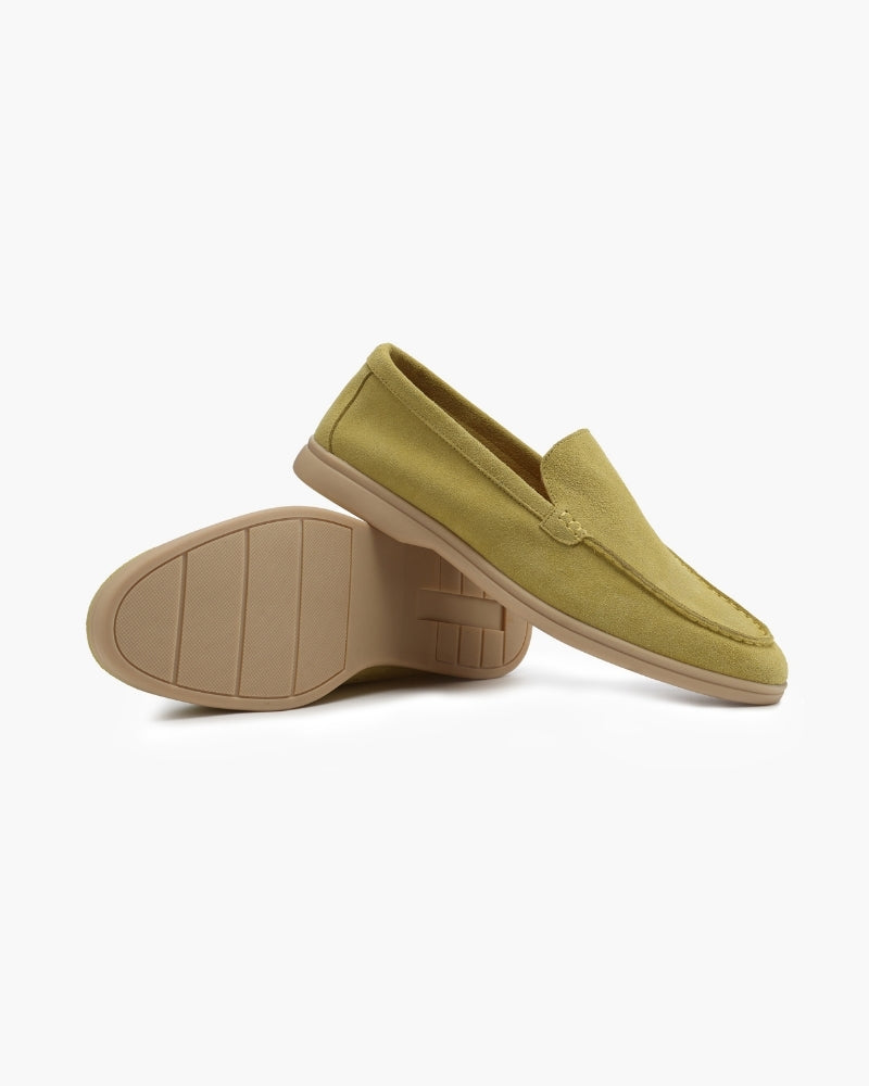 Luxury Suede Loafers with Classic Elegance