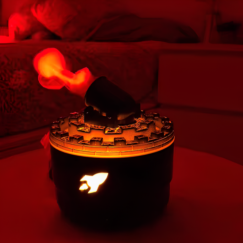 Creative Humidifier for Home Use – Powerful Mist Output with Unique Decorative Design for Bedroom and Living Room