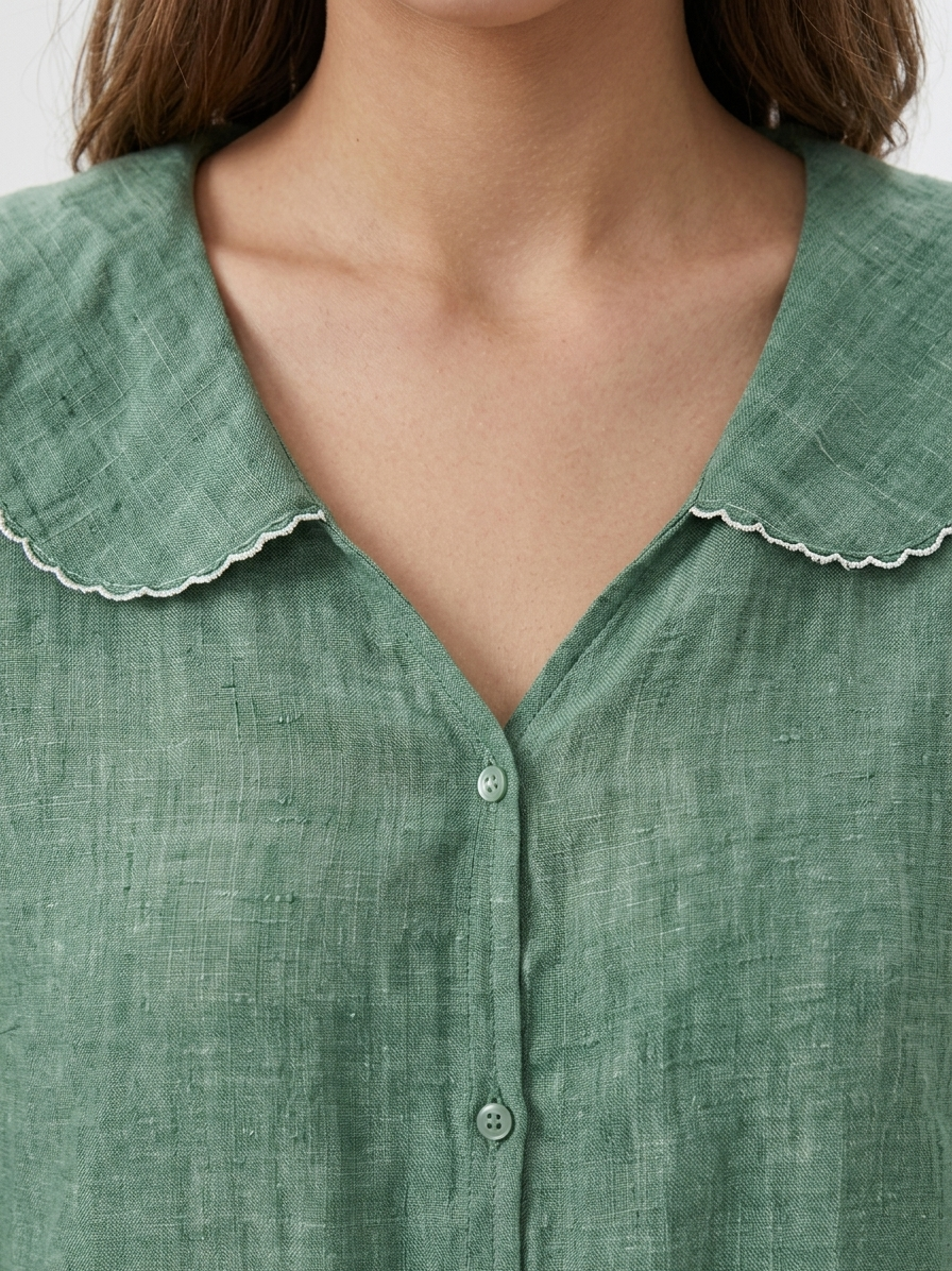 Effortless Linen Blouse