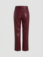 Noctra Faux Leather Pants