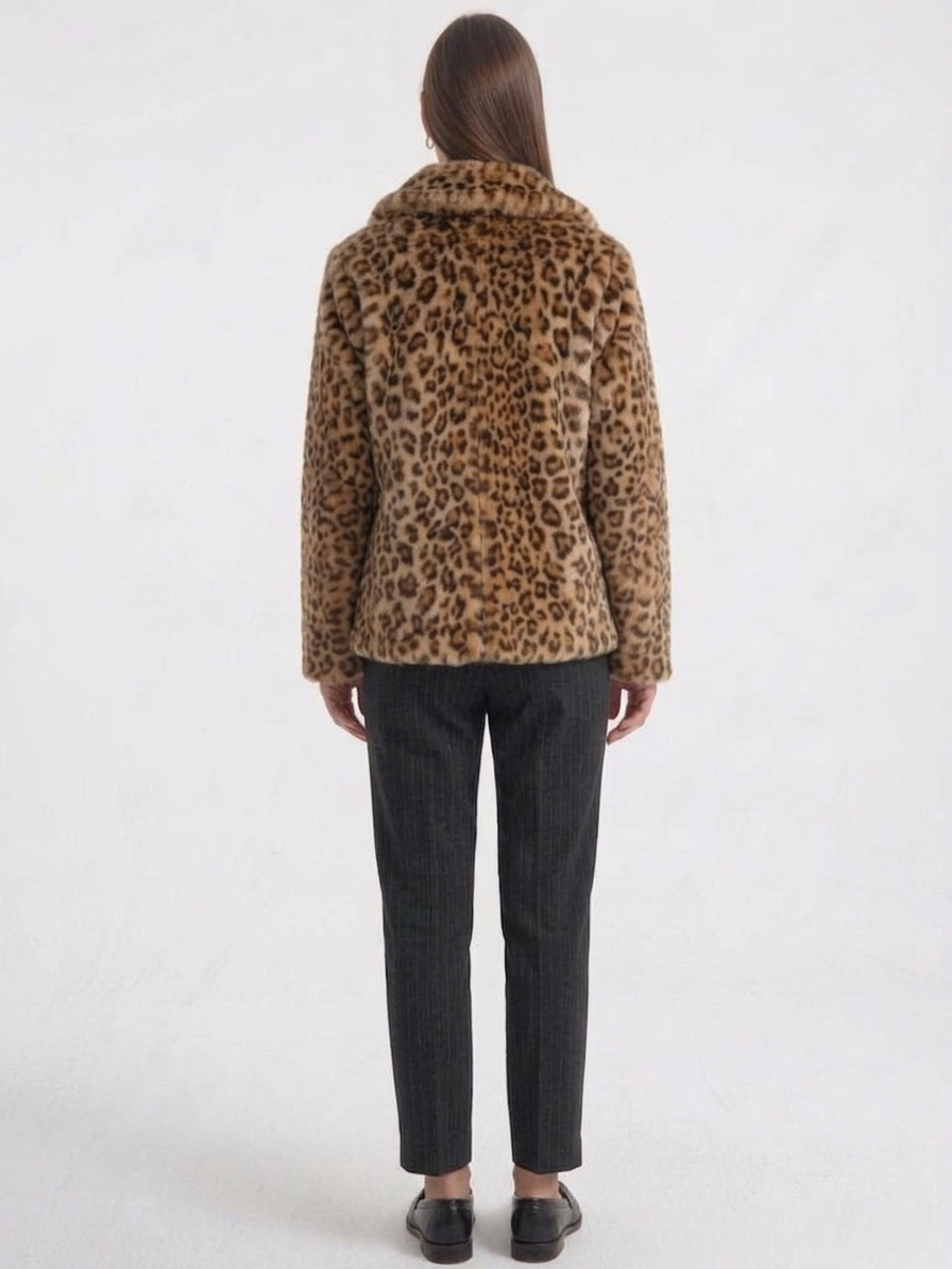 Leopard Print Aria Coat