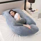 Maternity Support Pillow for Pregnancy Comfort – Full Body Cushion for Sleeping, Relaxation and Daily Support