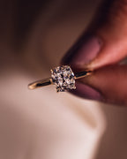 Extended Cushion Ring – Modern Statement Design with Soft Sculptural Shape