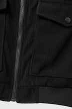Jack – Black Corduroy Jacket for Men