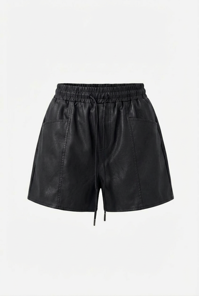 Arden Premium Leather Shorts