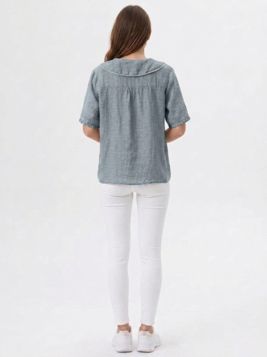 Effortless Linen Blouse
