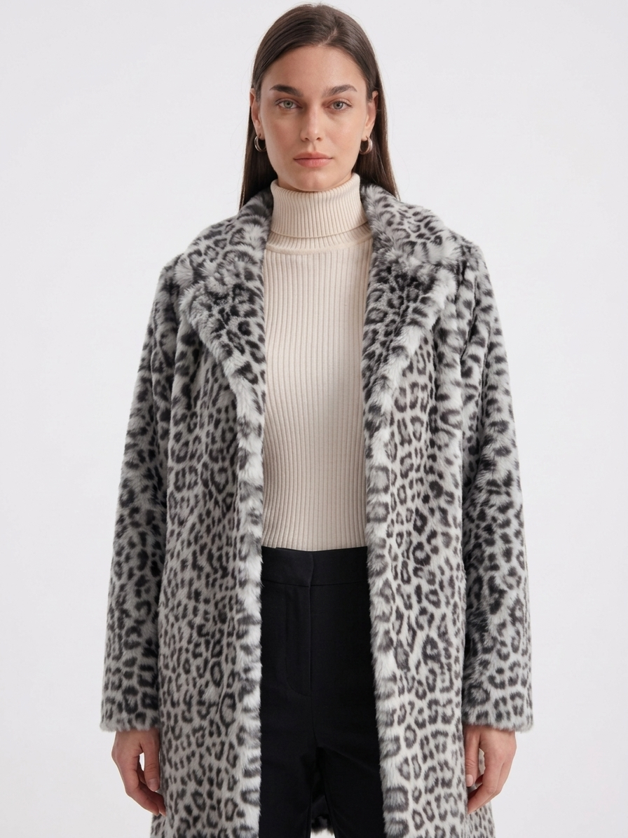 Leopard Print Aria Coat