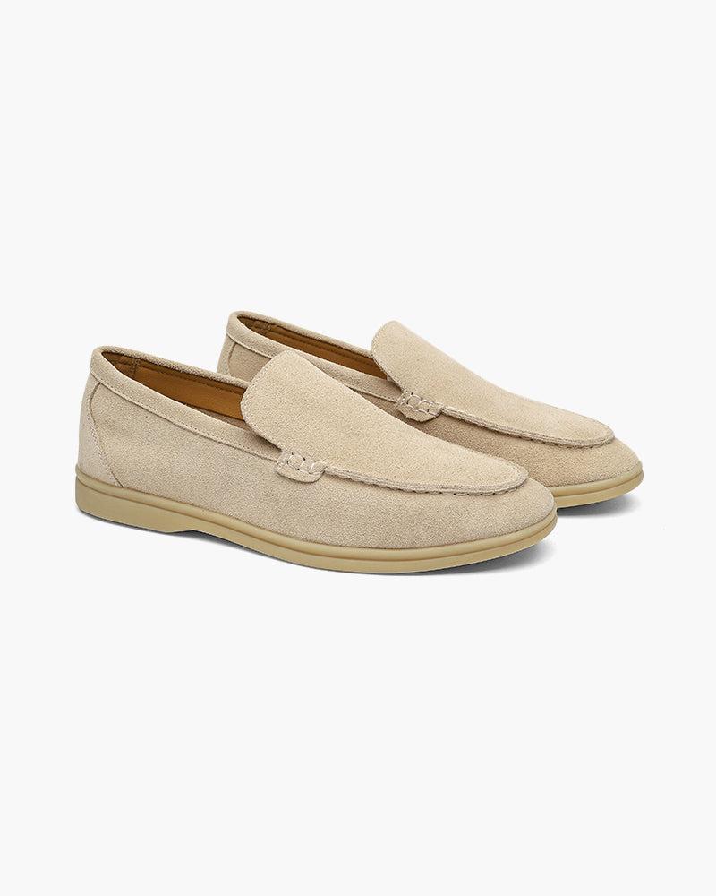 Luxury Suede Loafers with Classic Elegance