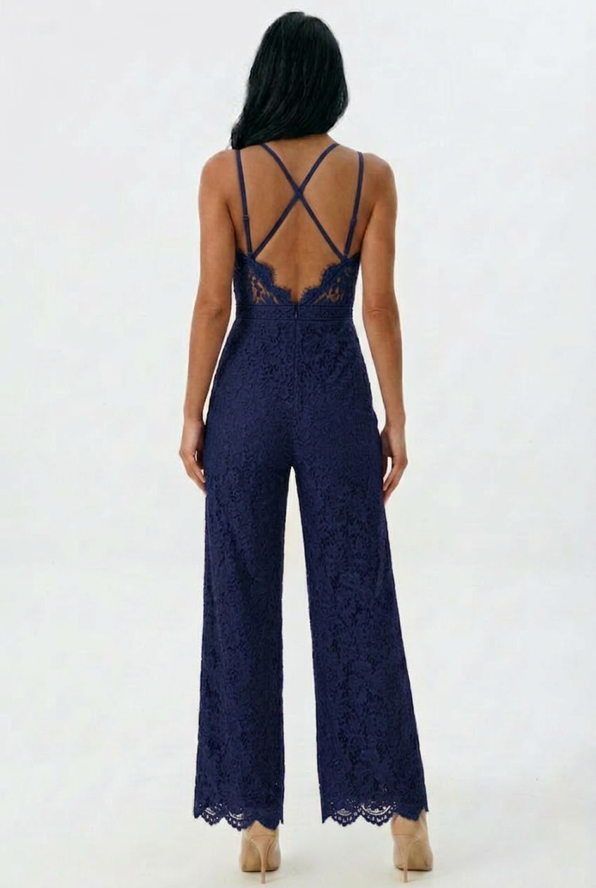 Celestial Lace Jumpsuit
