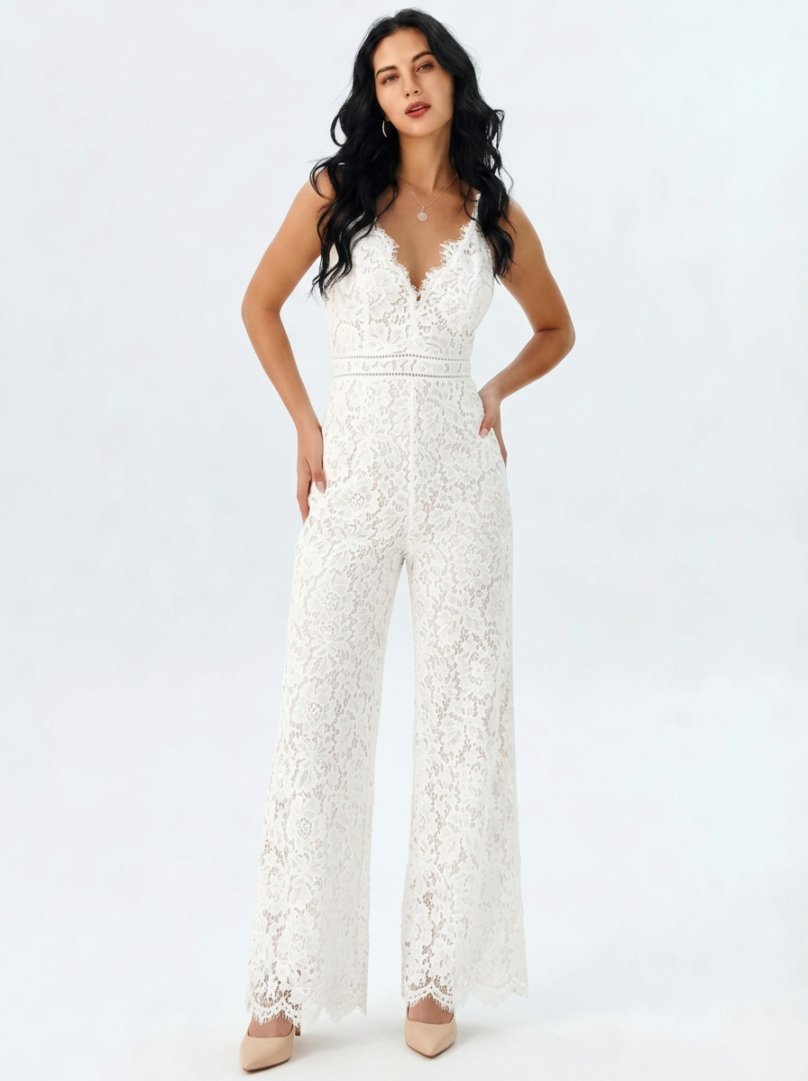 Celestial Lace Jumpsuit