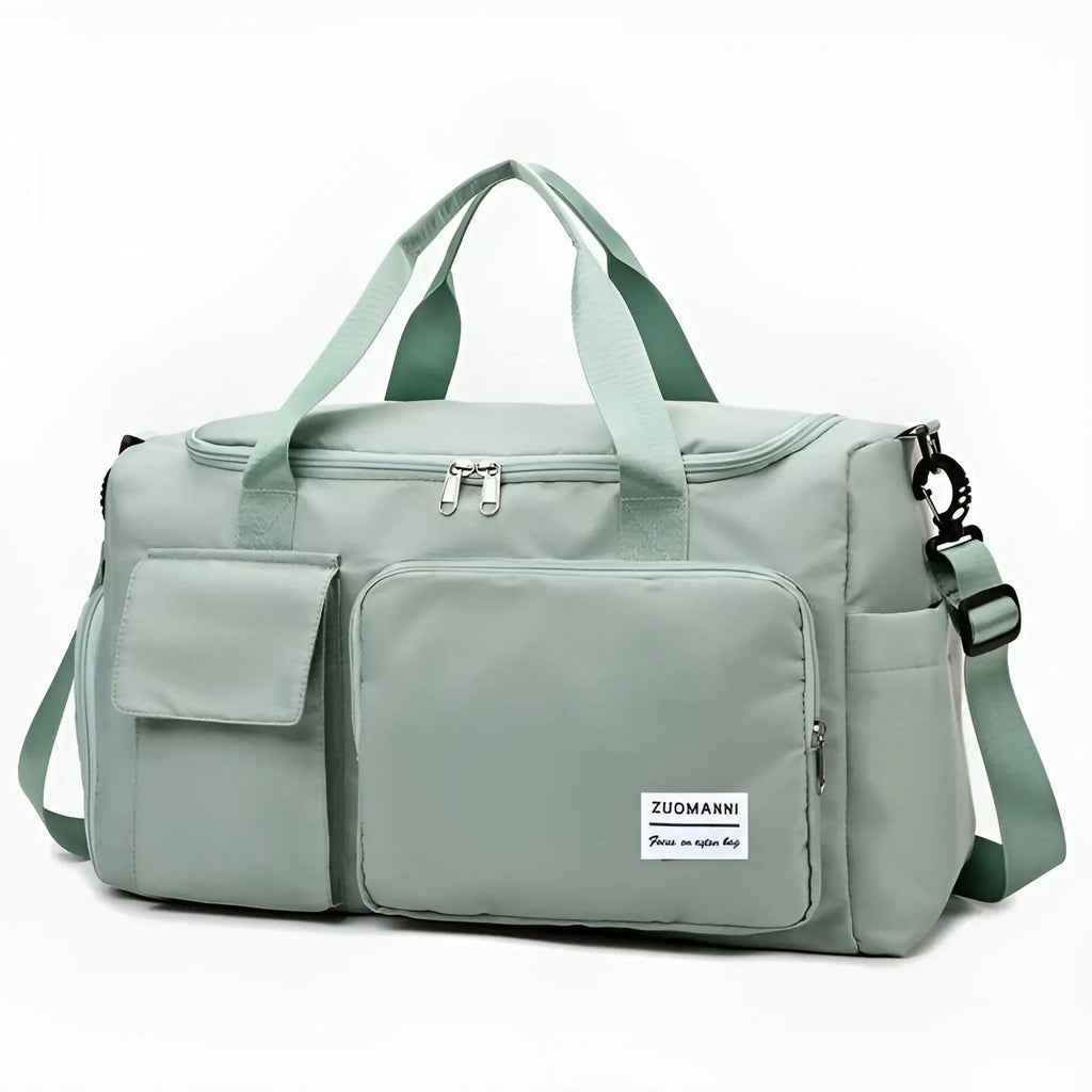 Spacious Waterproof Travel Bag for Weekend Trips – Large Carry Bag for Holidays, Gym and Short Getaways