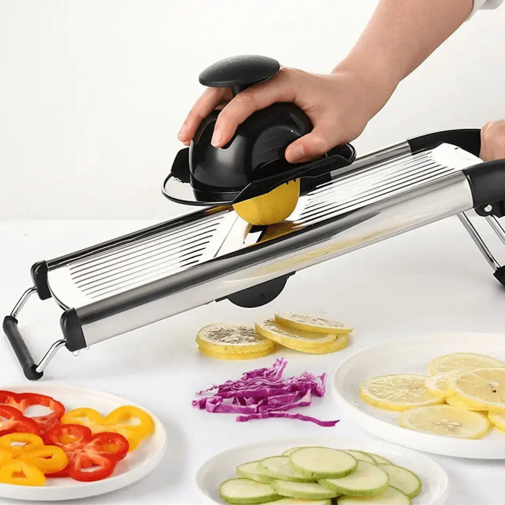 Adjustable Mandoline Slicer for Kitchen Prep – Precision Vegetable Cutter for Slicing, Julienne and Everyday Cooking