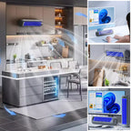 Compact Portable Air Conditioner with Fast Cooling Technology – Rechargeable, 12h Runtime, Desktop & Wall-Mount Use