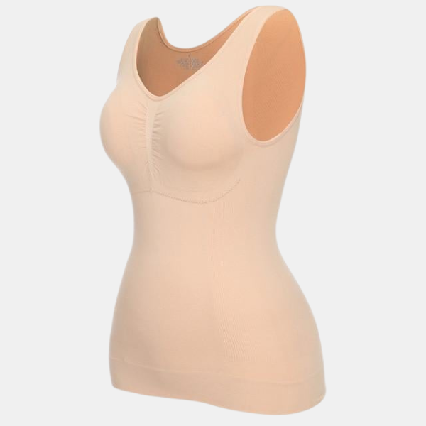 Women’s Shaping Vest for Everyday Wear – Comfortable Body Shaper Top for Smooth Fit Under Clothing