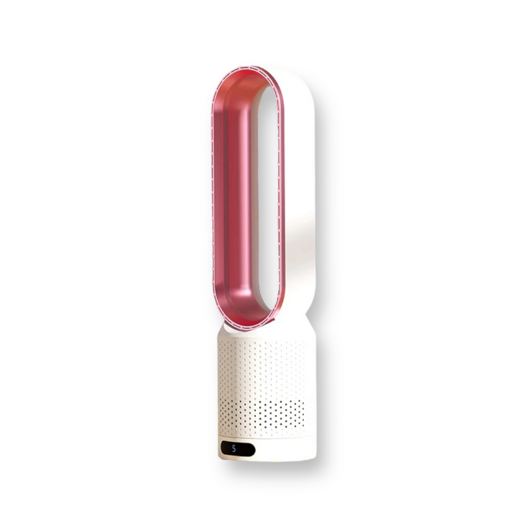 3-in-1 Air Cooler & Purifier | Bladeless Design | 8-Speed Cooling | 90° Oscillation | LED Touch Controls