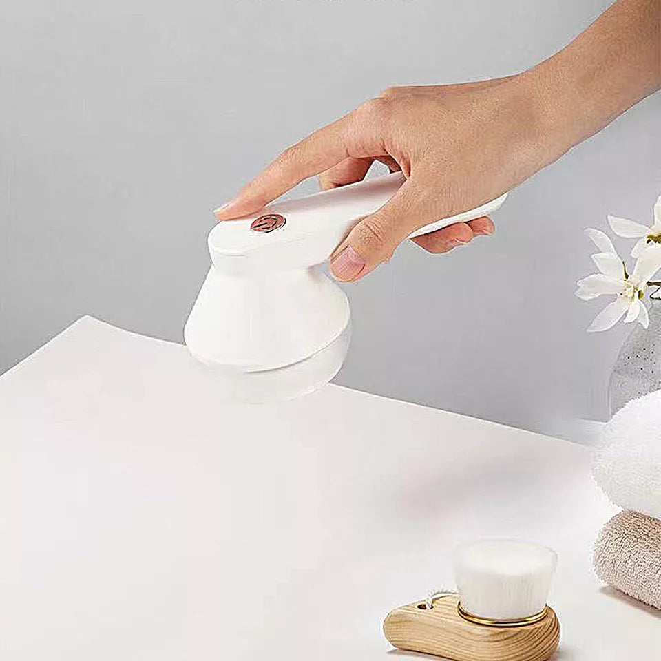 Cordless Fabric Shaver for Clothing Care – Compact Lint Remover for Sweaters, Upholstery and Delicate Fabrics