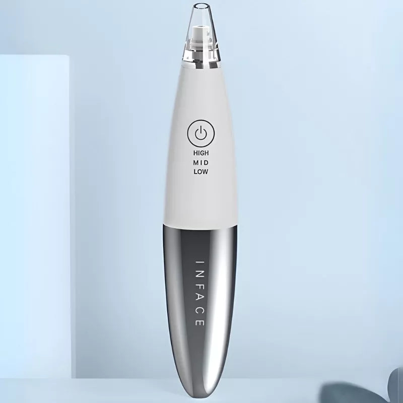 Cordless Blackhead Remover Vacuum for Deep Pore Cleansing – Portable Facial Care Device for Home Skincare Routines