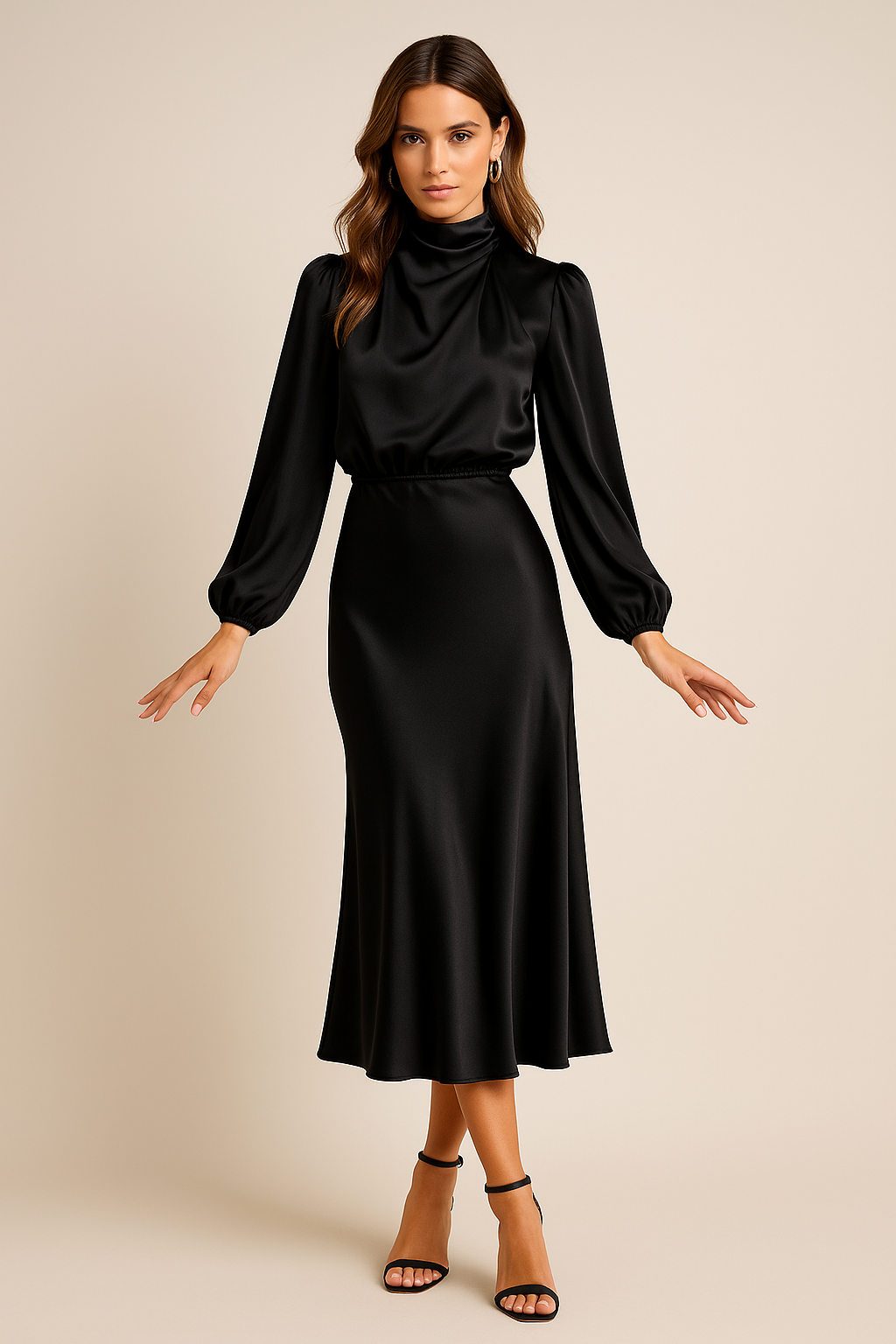 Celina Satin Gala Dress