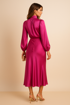 Celina Satin Gala Dress