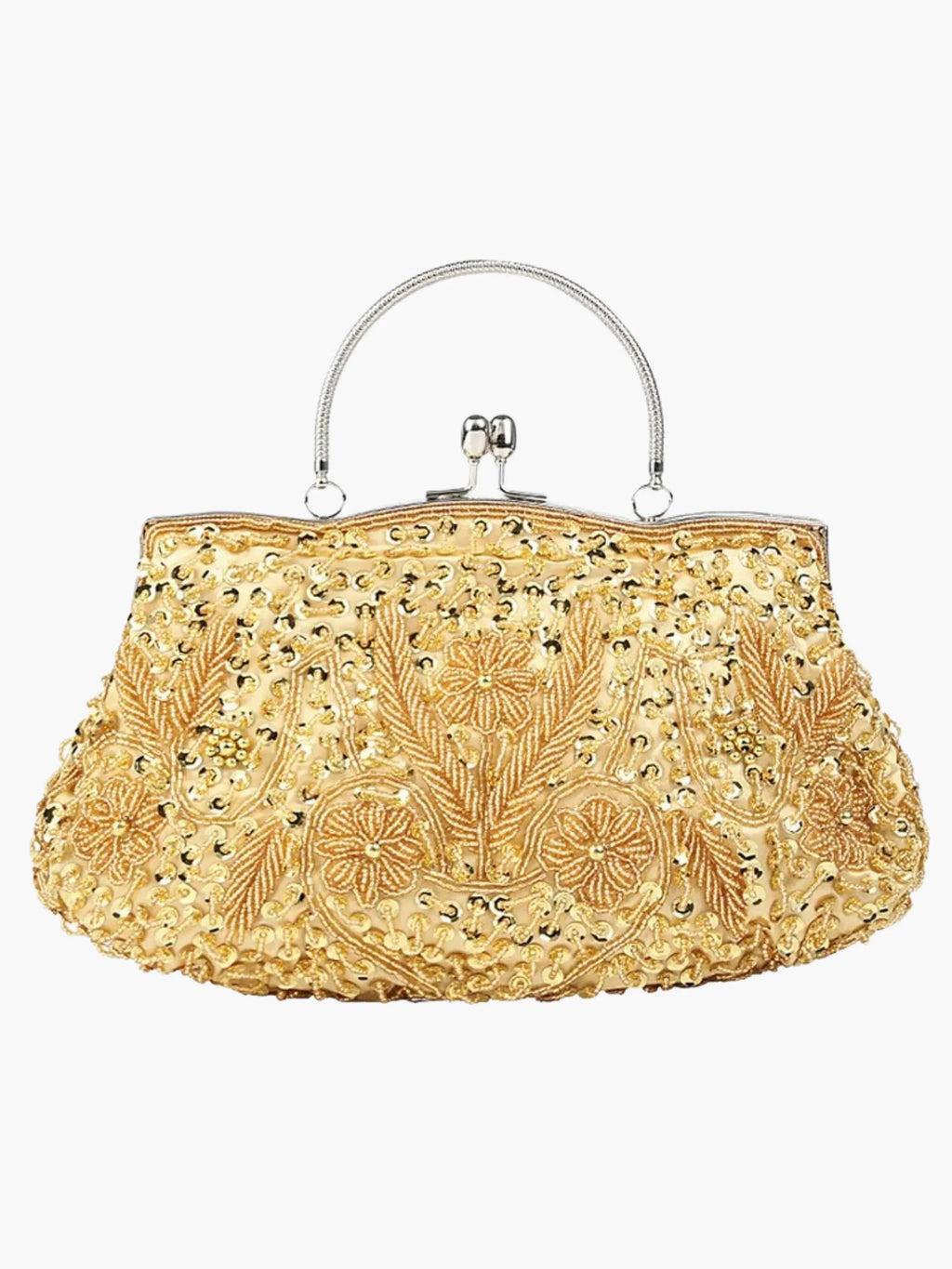 Embroidered Handbag with Vintage Charm – Elegant Shoulder Bag for Everyday Wear, Work and Casual Outfits