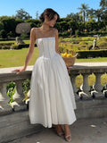 Gabriella | Elegant Midi Dress with Corset for Women – Perfect for Wedding Guests